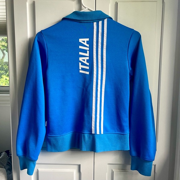 Adidas FIFA World Cup 2006 Track Jacket Italia Champions XS Vintage Blue - Picture 2 of 14